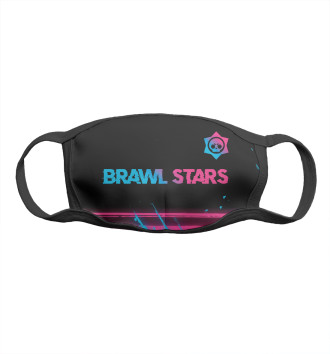 Маска для девочек Brawl Stars Neon Gradient (colors)