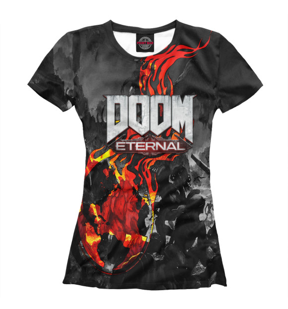 Футболка Doom Eternal для девочек 