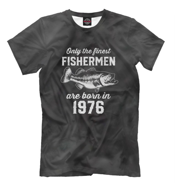 Футболка Fishermen born in 1976 для мальчиков 