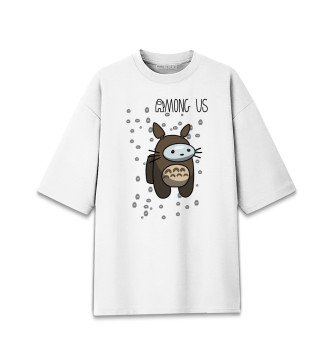 Хлопковая футболка оверсайз Тоторо  (Umong Us)