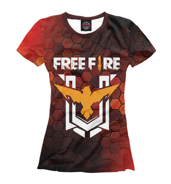 Футболка Free Fire / Фри Фаер для девочек 