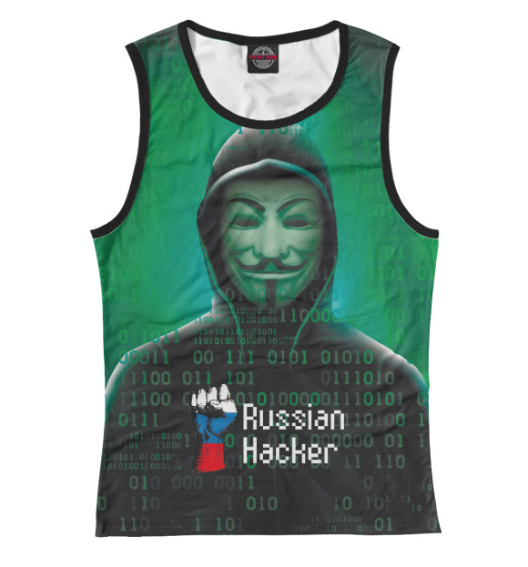 Майка Russian Hacker для девочек 