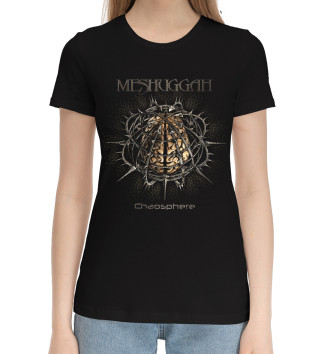 Женская Хлопковая футболка Meshuggah