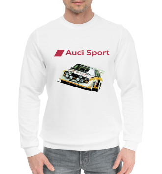 Мужской Хлопковый свитшот Audi sport
