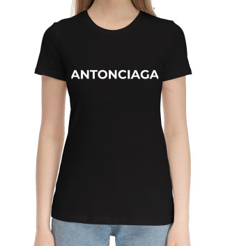 Женская Хлопковая футболка Antonciaga