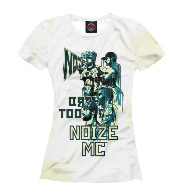 Футболка Noize MC для девочек 