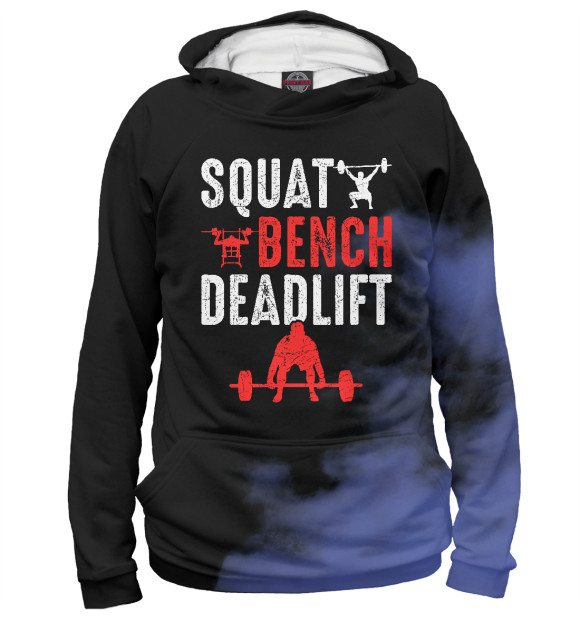 Худи Squat Bench Deadlift Gym для мальчиков 