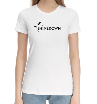 Хлопковая футболка Shinedown