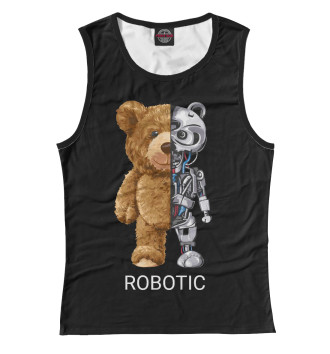 Майка для девочек Robot Bear