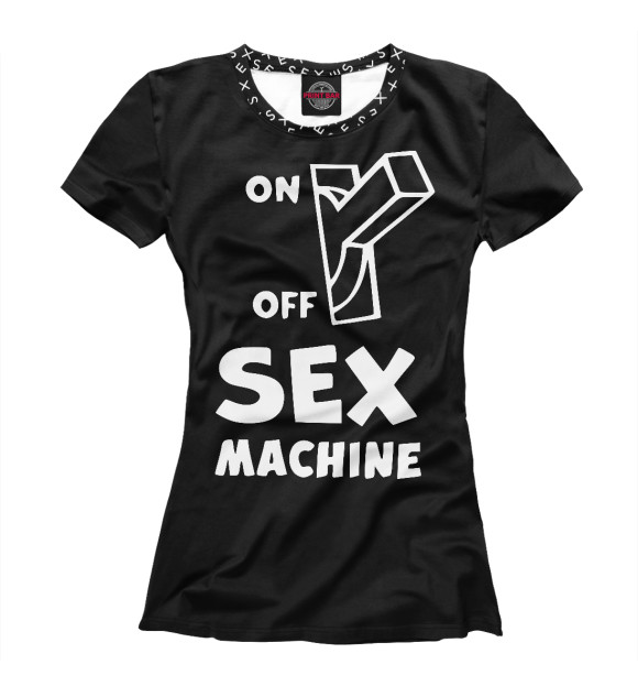 Футболка Секс машина для девочек 