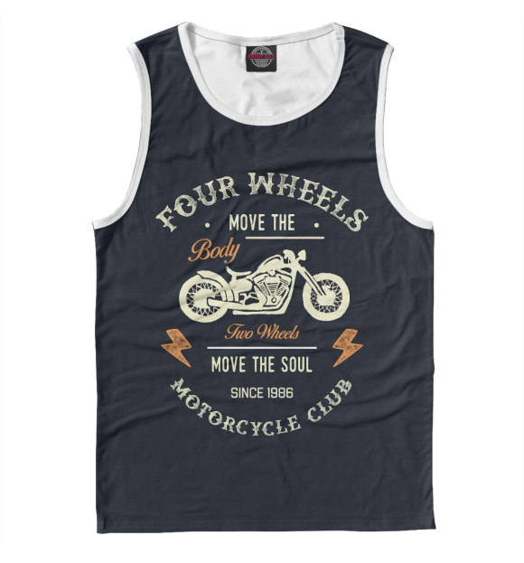 Майка Motorcycle Club для мальчиков 