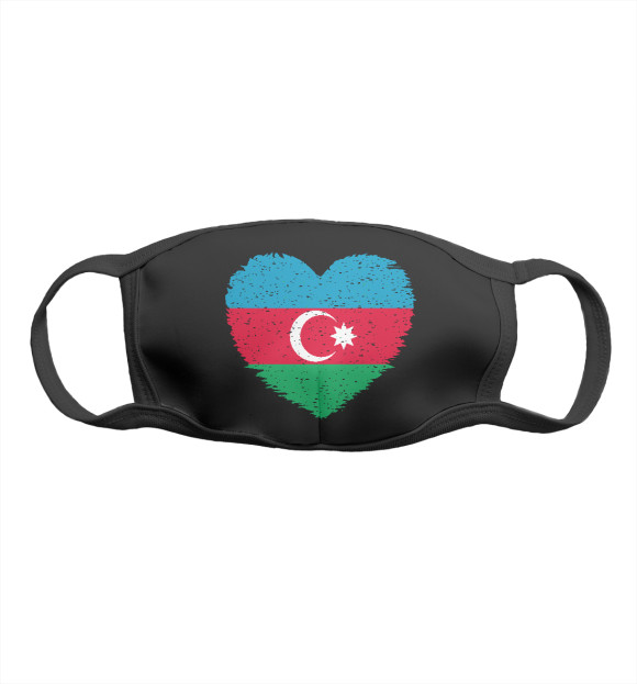 Маска Сердце Азербайджана для девочек 