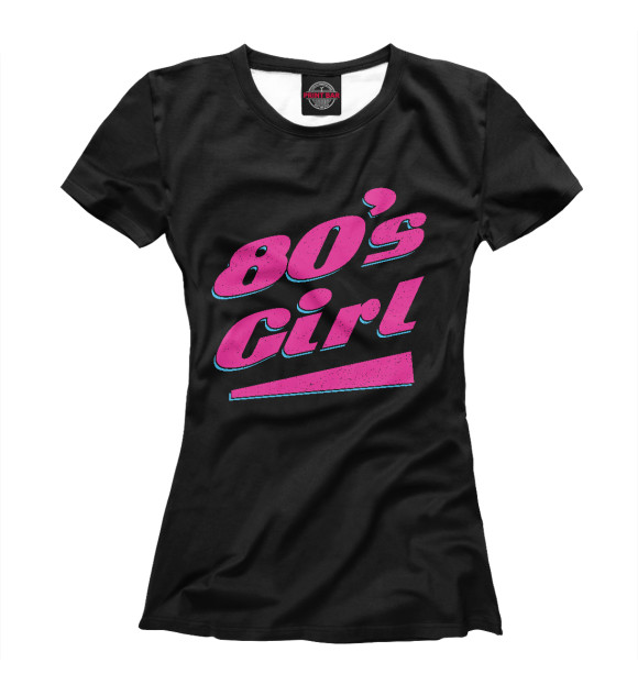 Футболка 80s Girl для девочек 