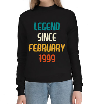 Хлопковый свитшот Legend Since February 1999
