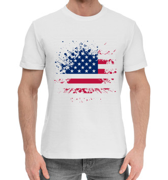 Хлопковая футболка США
