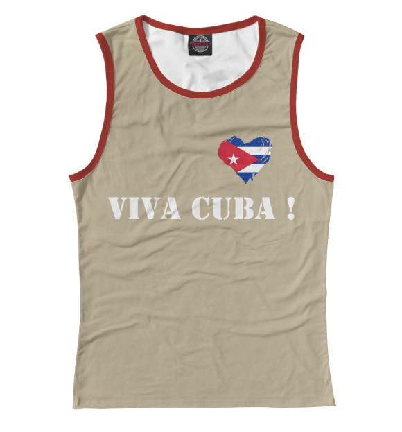 Женская Майка Viva Cuba!