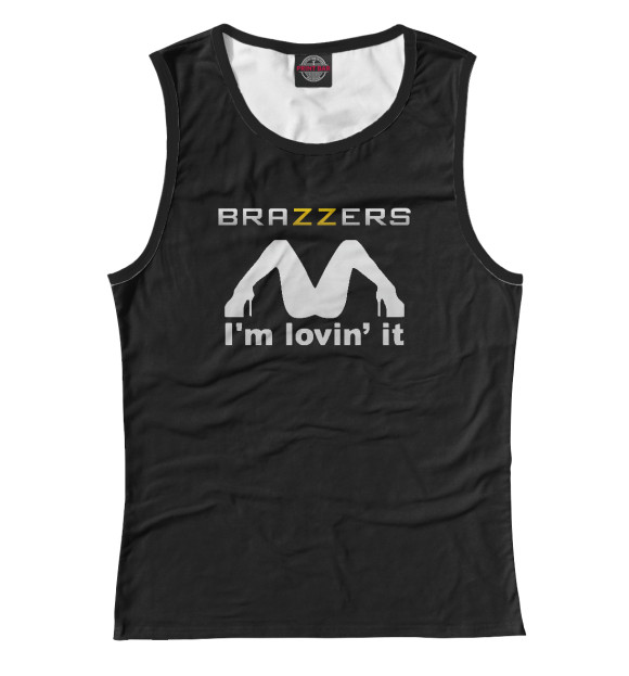 Майка Brazzers i'm lovin' it для девочек 