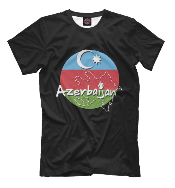 Футболка Азербайджан для мальчиков 
