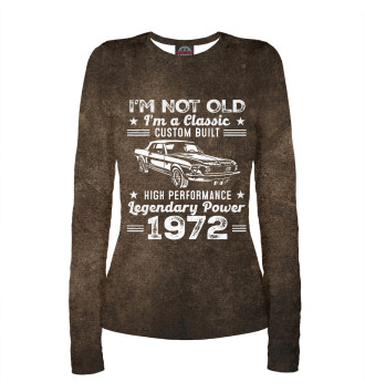 Женский Лонгслив I'm Not Old I'm 1972
