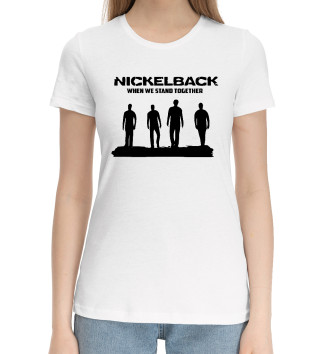 Хлопковая футболка Nickelback