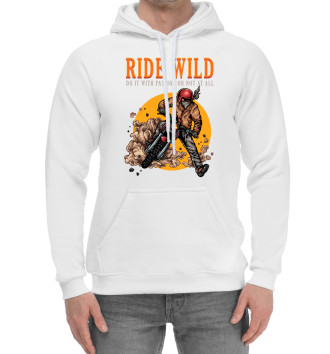 Хлопковый худи Ride wild