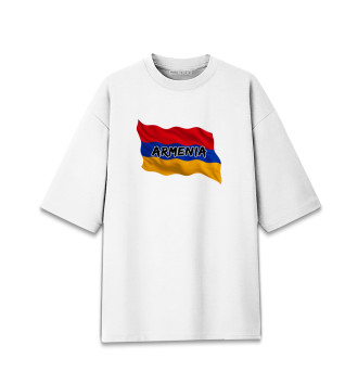 Хлопковая футболка оверсайз Армения