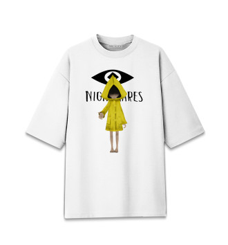 Женская Хлопковая футболка оверсайз Little Nightmares