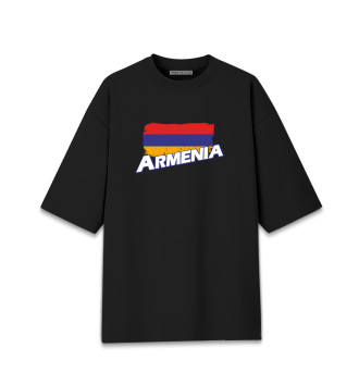 Хлопковая футболка оверсайз Armenia
