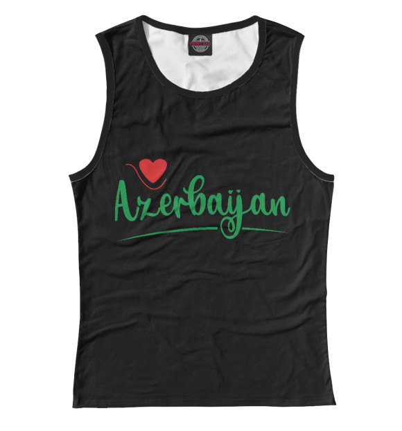 Майка Love Azerbaijan для девочек 