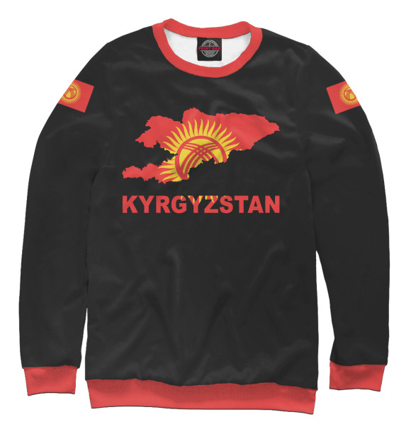 Свитшот Киргизстан для девочек 