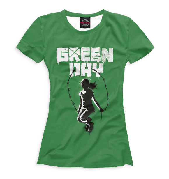 Футболка Green Day для девочек 