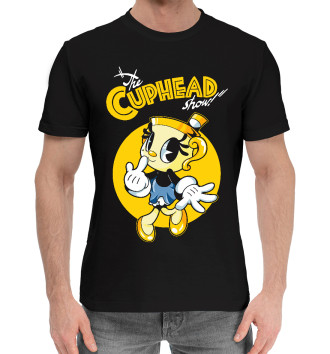 Хлопковая футболка The Cuphead show! Chalice
