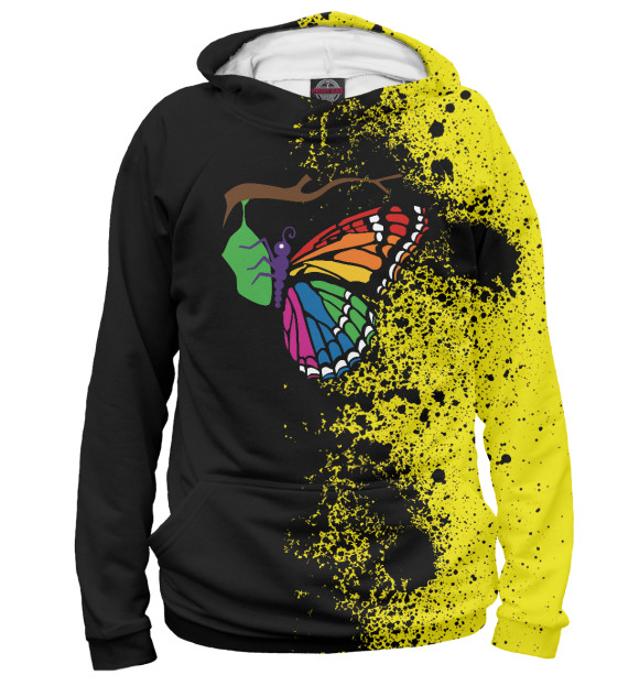 Худи Rainbow Butterfly Emerging для девочек 