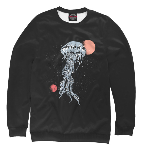 Свитшот Космическая медуза для мальчиков 