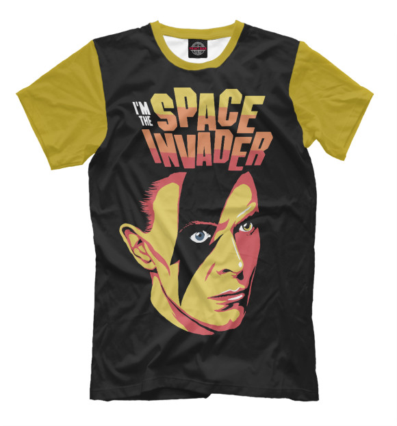Футболка David Bowie Space Invader для мальчиков 
