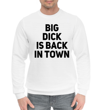 Хлопковый свитшот Big Dick is Back in Town