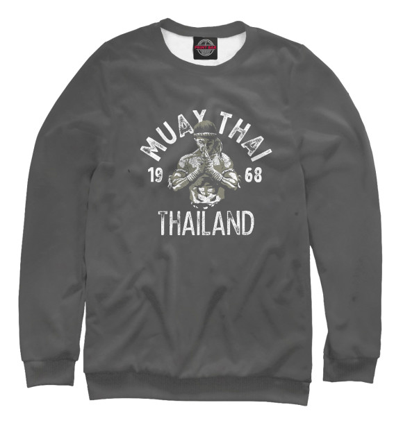 Свитшот Muay Thai Thailand Vintage для девочек 