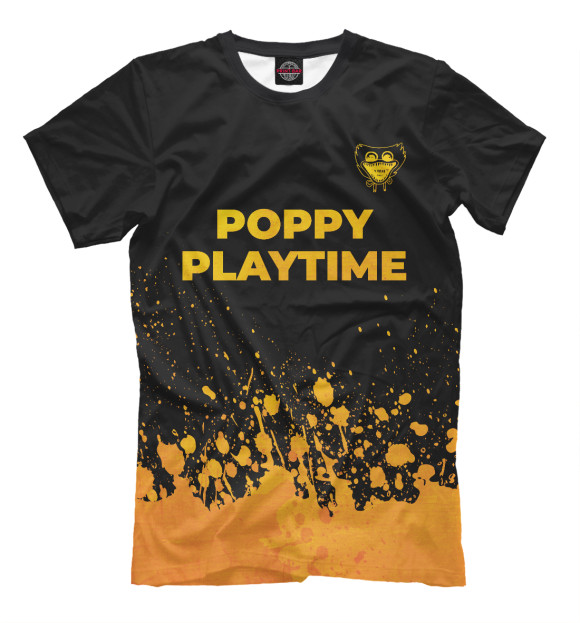 Футболка Poppy Playtime Gold Gradient для мальчиков 