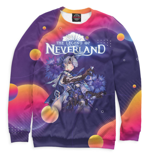 Свитшот The Legend of Neverland для девочек 