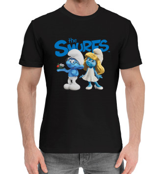 Хлопковая футболка The Smurfs