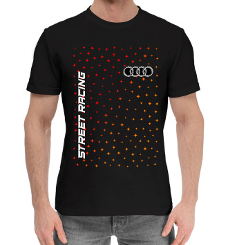 Мужская Хлопковая футболка Audi - Pro Racing