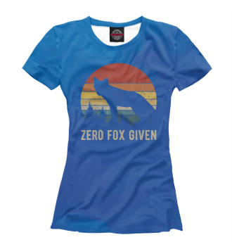 Футболка для девочек Zero Fox Given