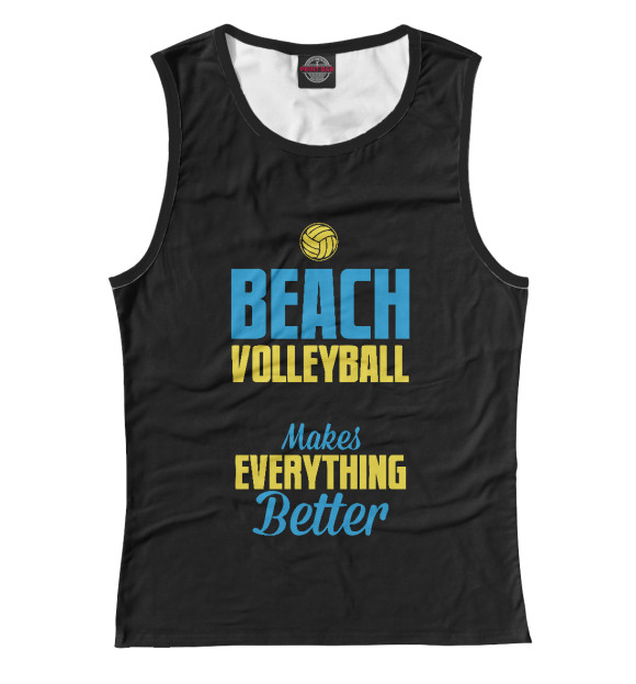 Майка Beach Volleyball для девочек 