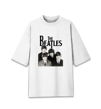 Хлопковая футболка оверсайз The Beatles