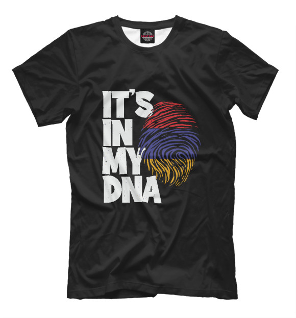 Футболка ДНК - Армения для мальчиков 