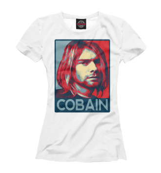 Футболка для девочек Kurt Cobain (Nirvana)