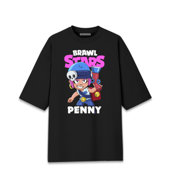 Хлопковая футболка оверсайз Braw Stars, Penny