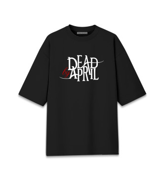 Хлопковая футболка оверсайз Dead by April