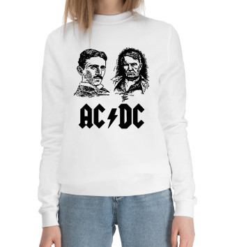 Женский Хлопковый свитшот AC/DC