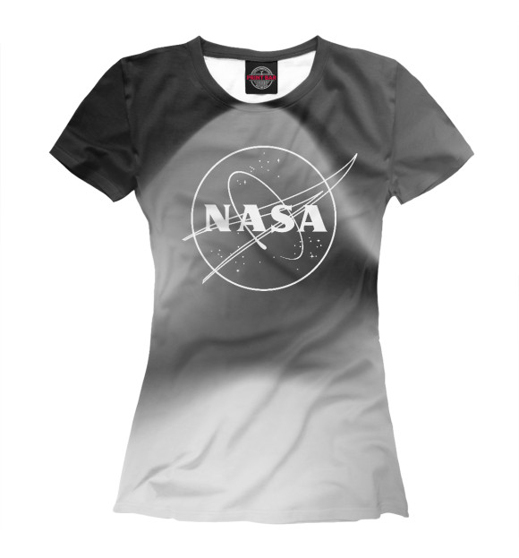 Футболка NASA grey | Colorrise для девочек 